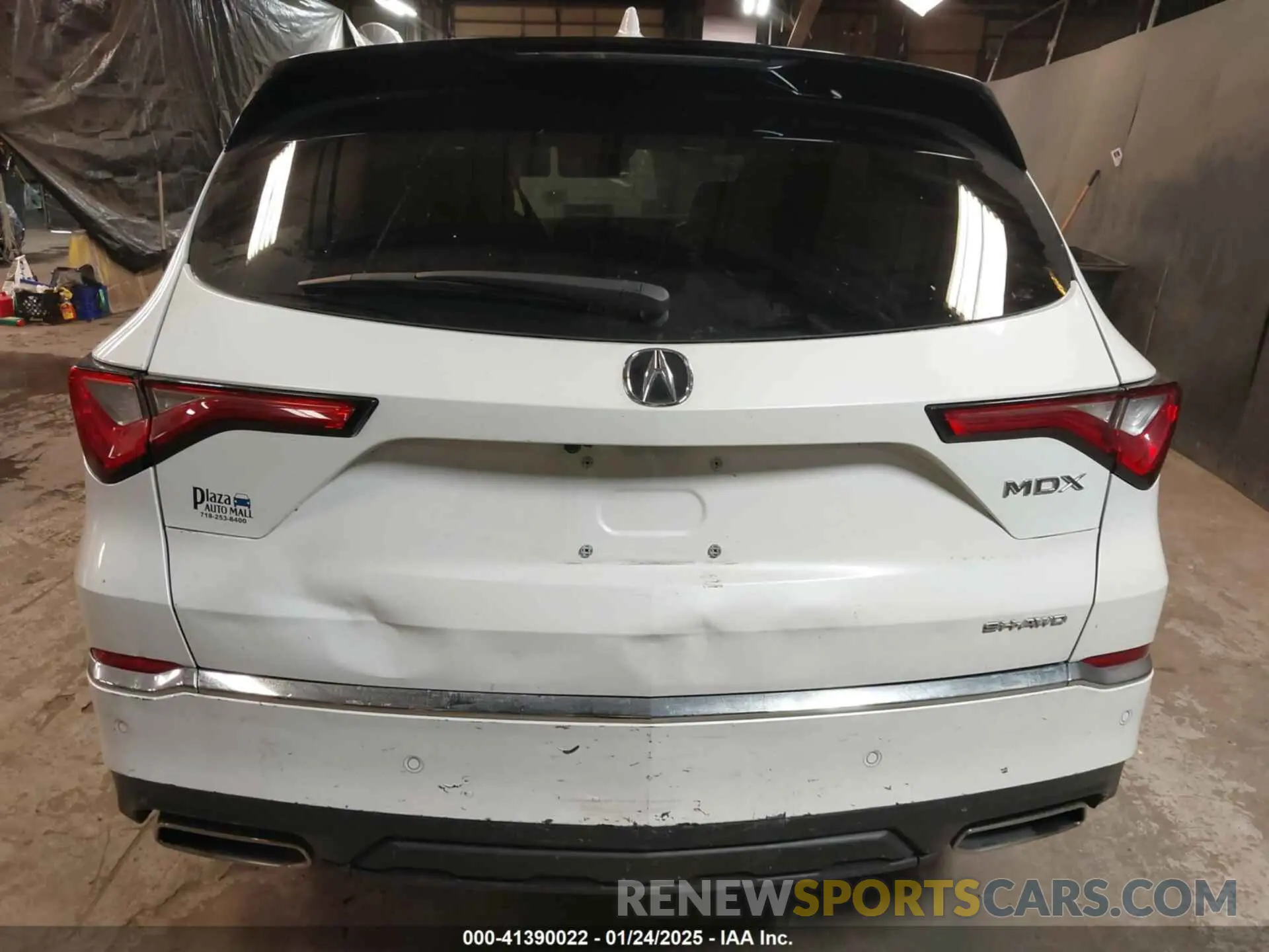 16 fotografías del automóvil dañado 5J8YE1H40PL041191 ACURA MDX 2023