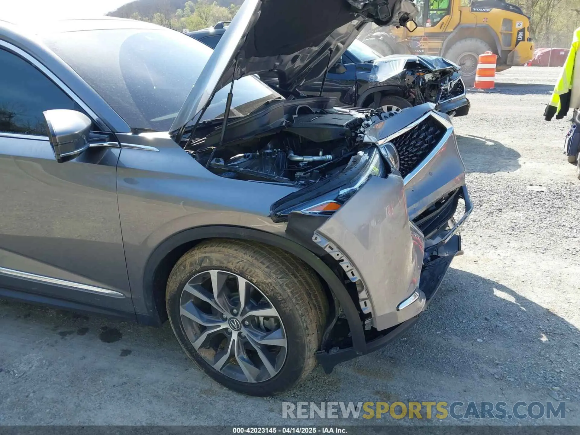 18 fotografías del automóvil dañado 5J8YE1H43PL012154 ACURA MDX 2023
