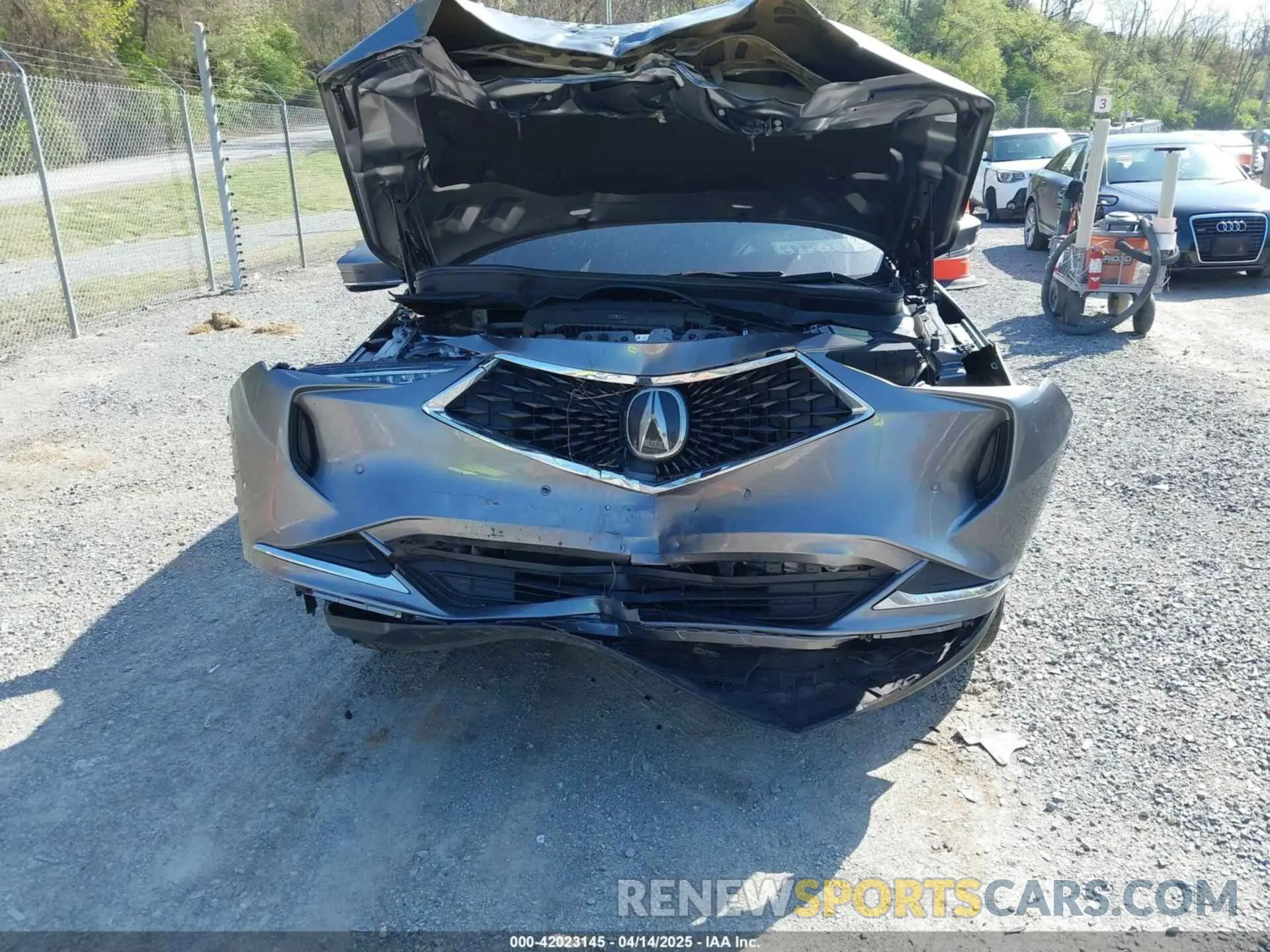 6 fotografías del automóvil dañado 5J8YE1H43PL012154 ACURA MDX 2023