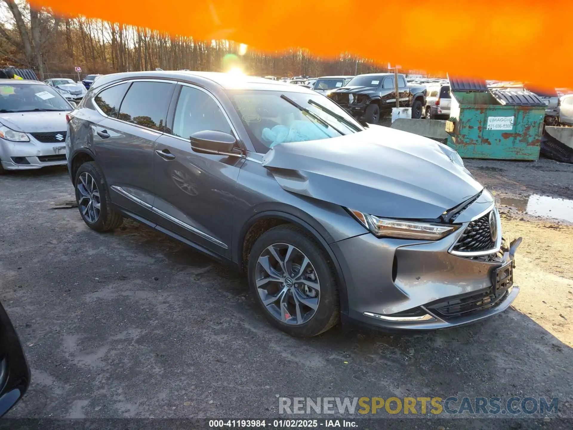 1 fotografías del automóvil dañado 5J8YE1H43PL039614 ACURA MDX 2023