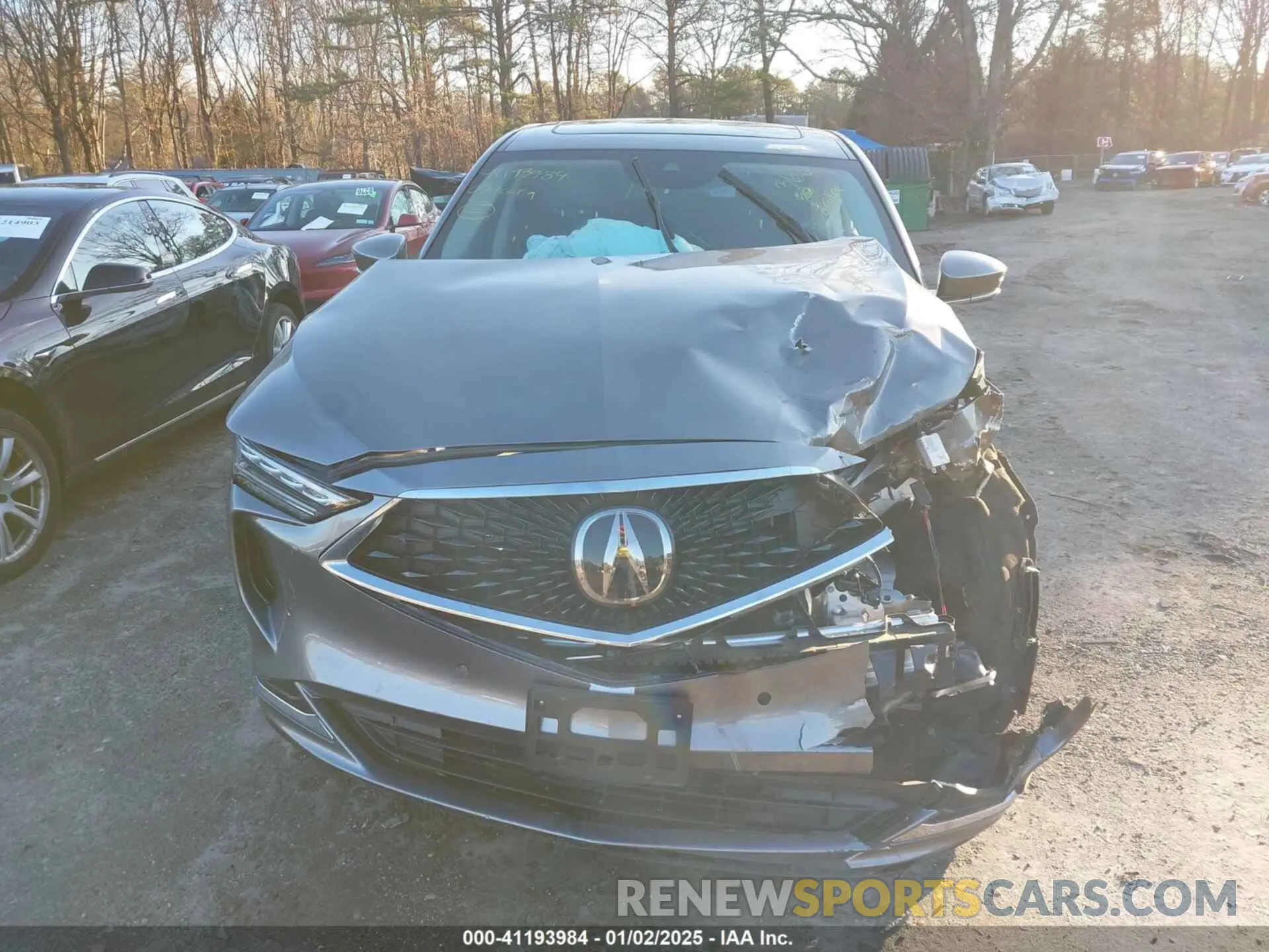 12 fotografías del automóvil dañado 5J8YE1H43PL039614 ACURA MDX 2023