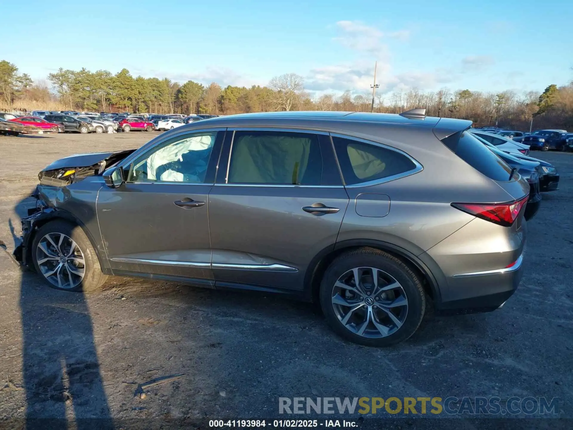14 fotografías del automóvil dañado 5J8YE1H43PL039614 ACURA MDX 2023