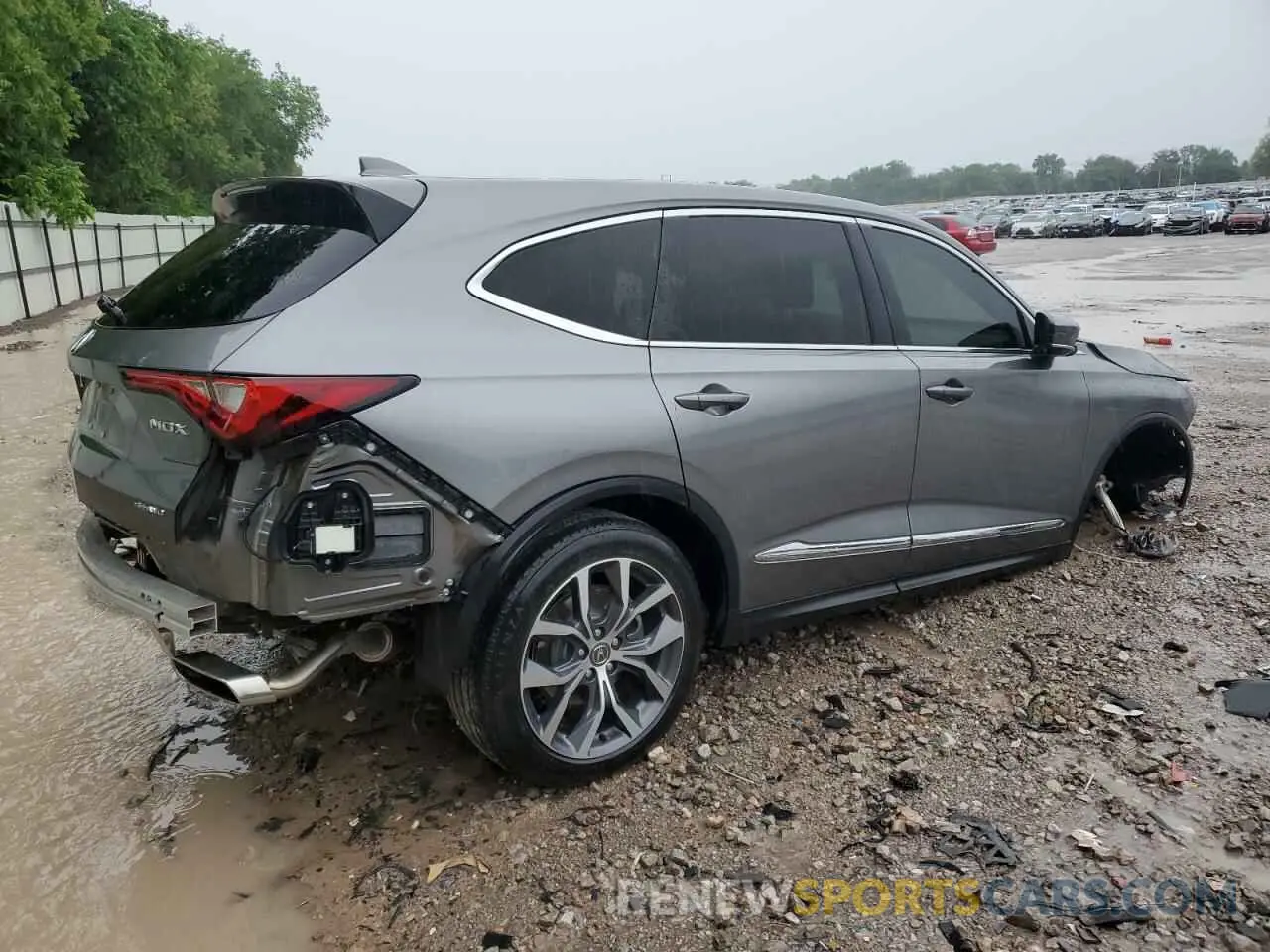 3 fotografías del automóvil dañado 5J8YE1H45PL003309 ACURA MDX 2023