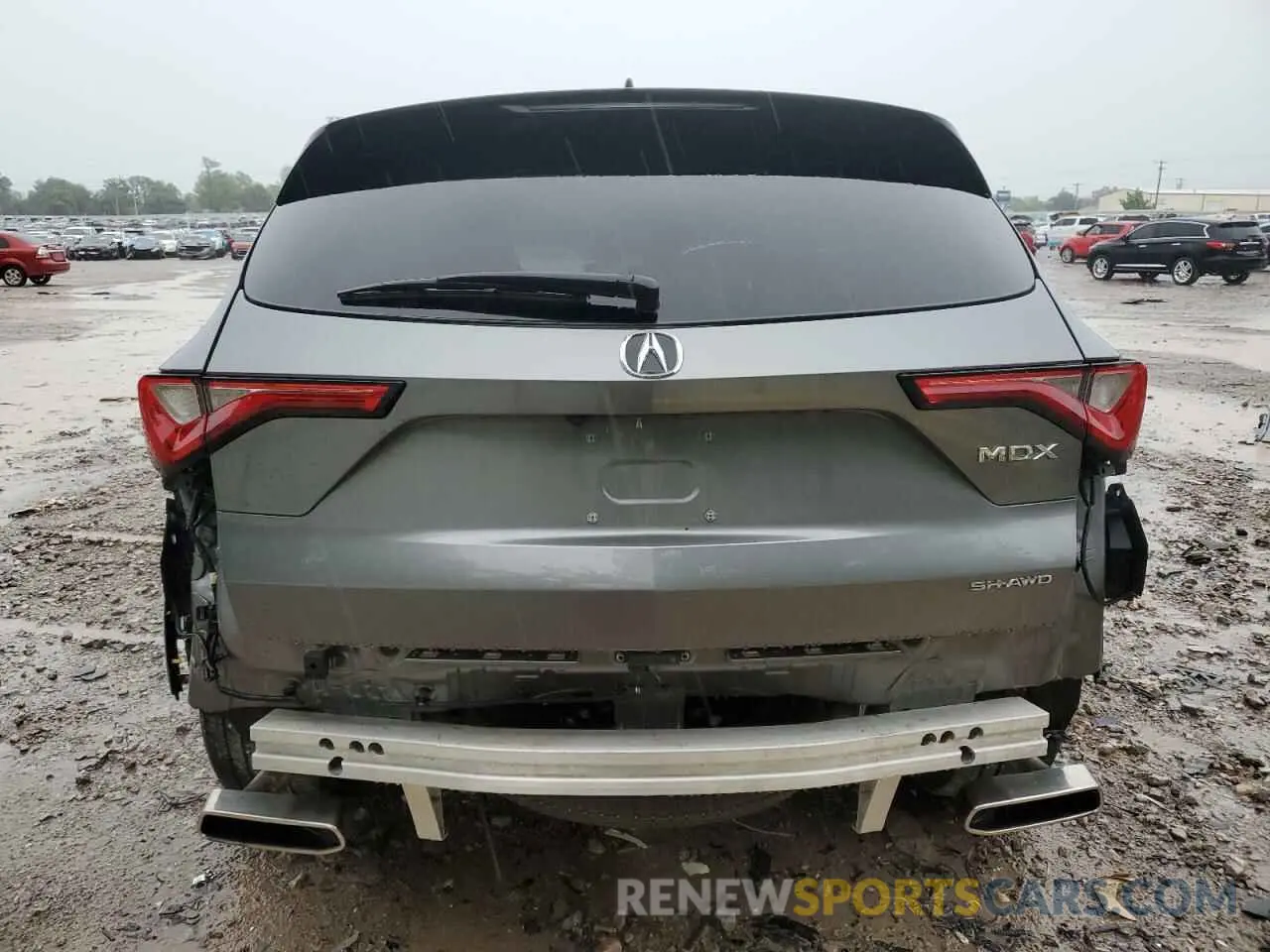 6 fotografías del automóvil dañado 5J8YE1H45PL003309 ACURA MDX 2023