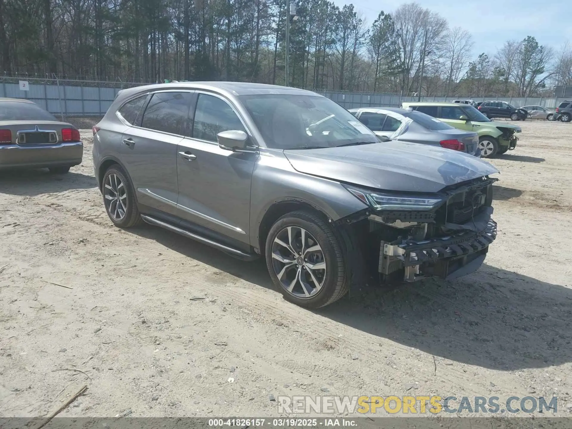1 fotografías del automóvil dañado 5J8YE1H45PL024130 ACURA MDX 2023