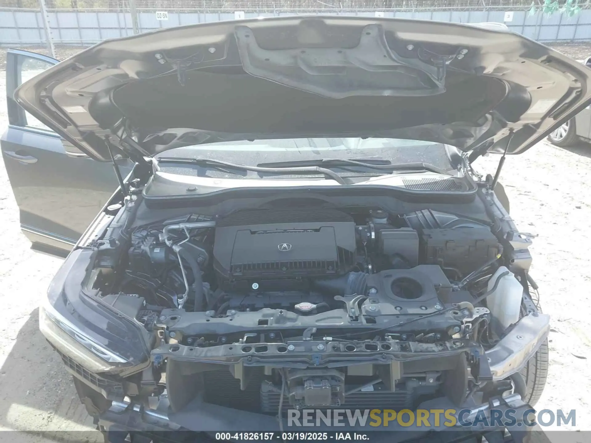 10 fotografías del automóvil dañado 5J8YE1H45PL024130 ACURA MDX 2023