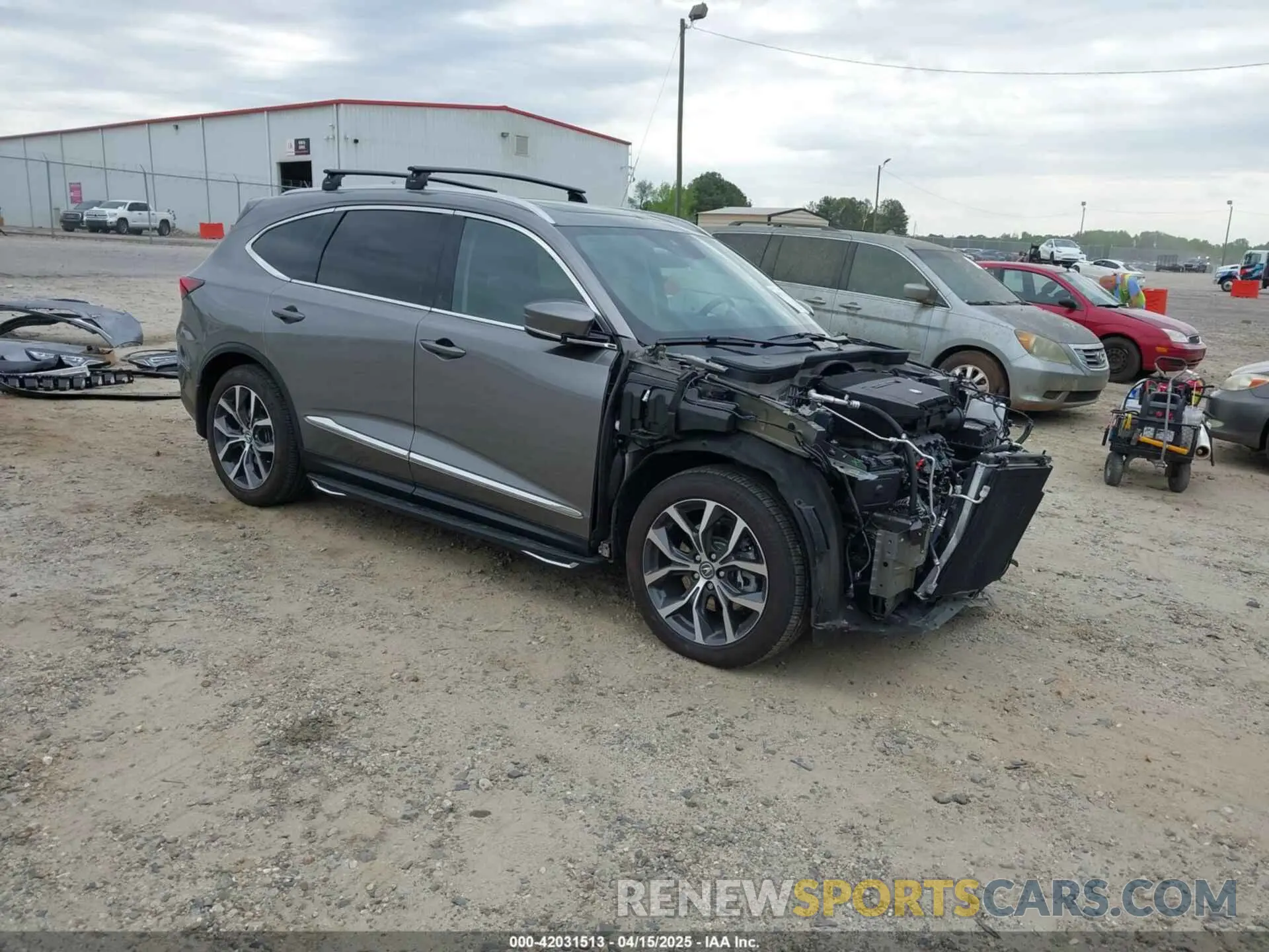 1 fotografías del automóvil dañado 5J8YE1H46PL039316 ACURA MDX 2023