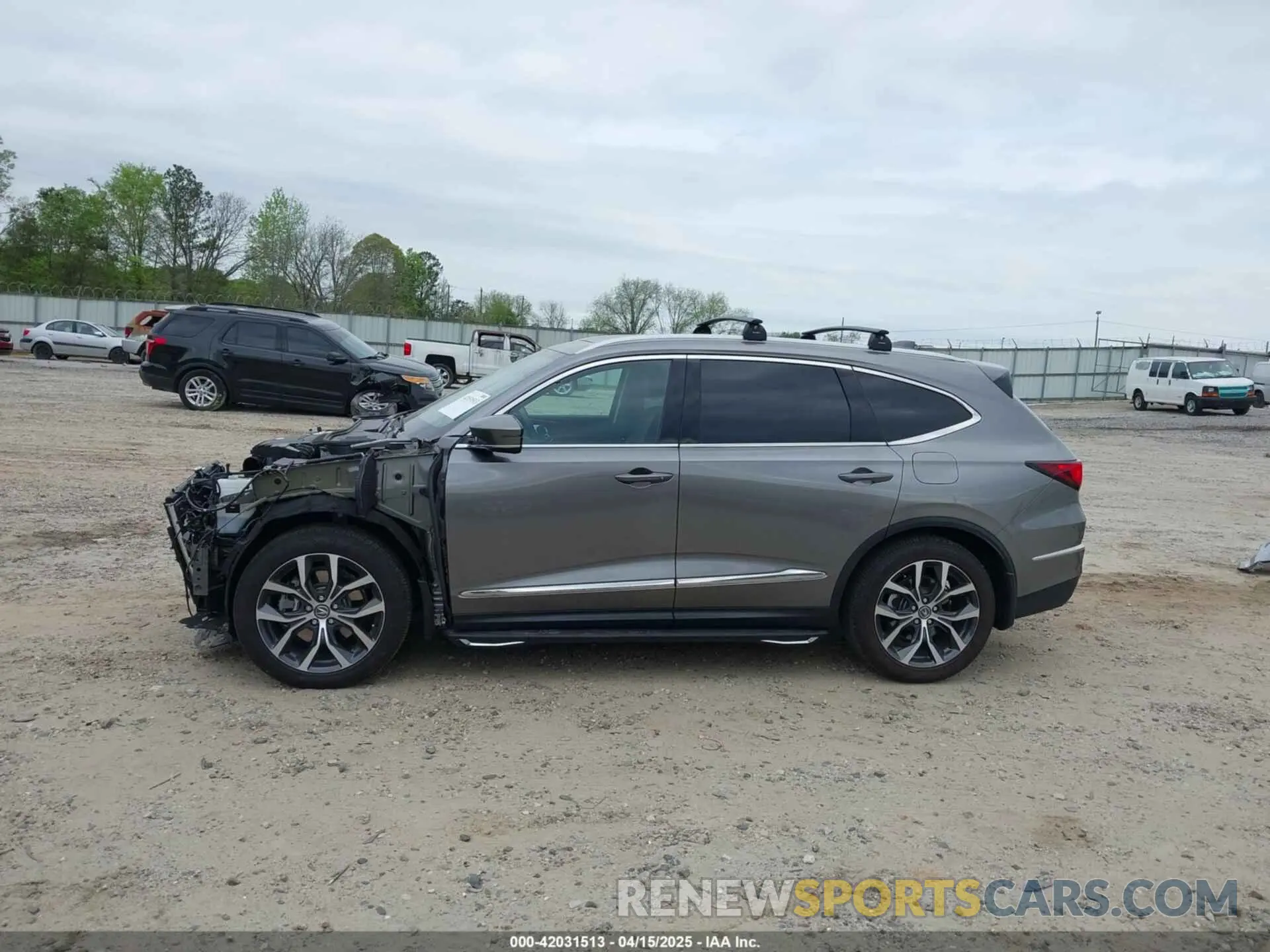 15 fotografías del automóvil dañado 5J8YE1H46PL039316 ACURA MDX 2023