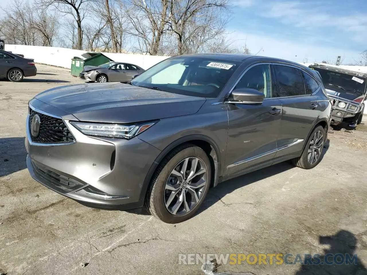1 fotografías del automóvil dañado 5J8YE1H48PL028477 ACURA MDX 2023