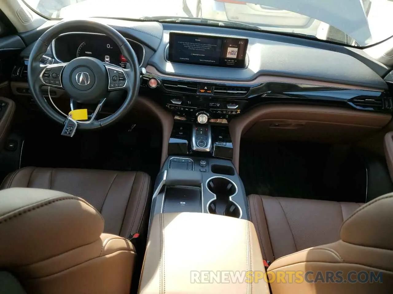 8 fotografías del automóvil dañado 5J8YE1H48PL028477 ACURA MDX 2023