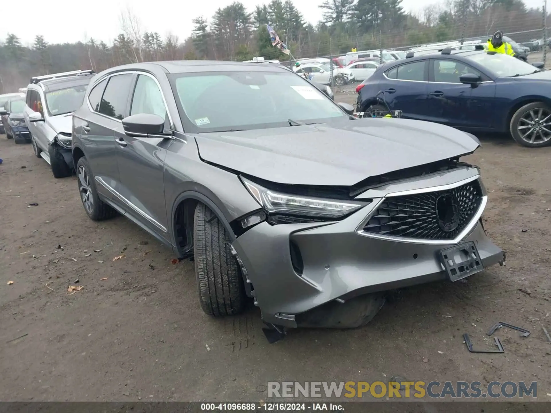 1 fotografías del automóvil dañado 5J8YE1H49PL006732 ACURA MDX 2023