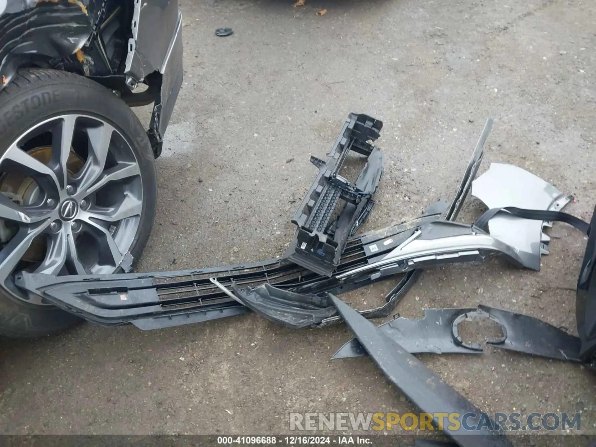 12 fotografías del automóvil dañado 5J8YE1H49PL006732 ACURA MDX 2023