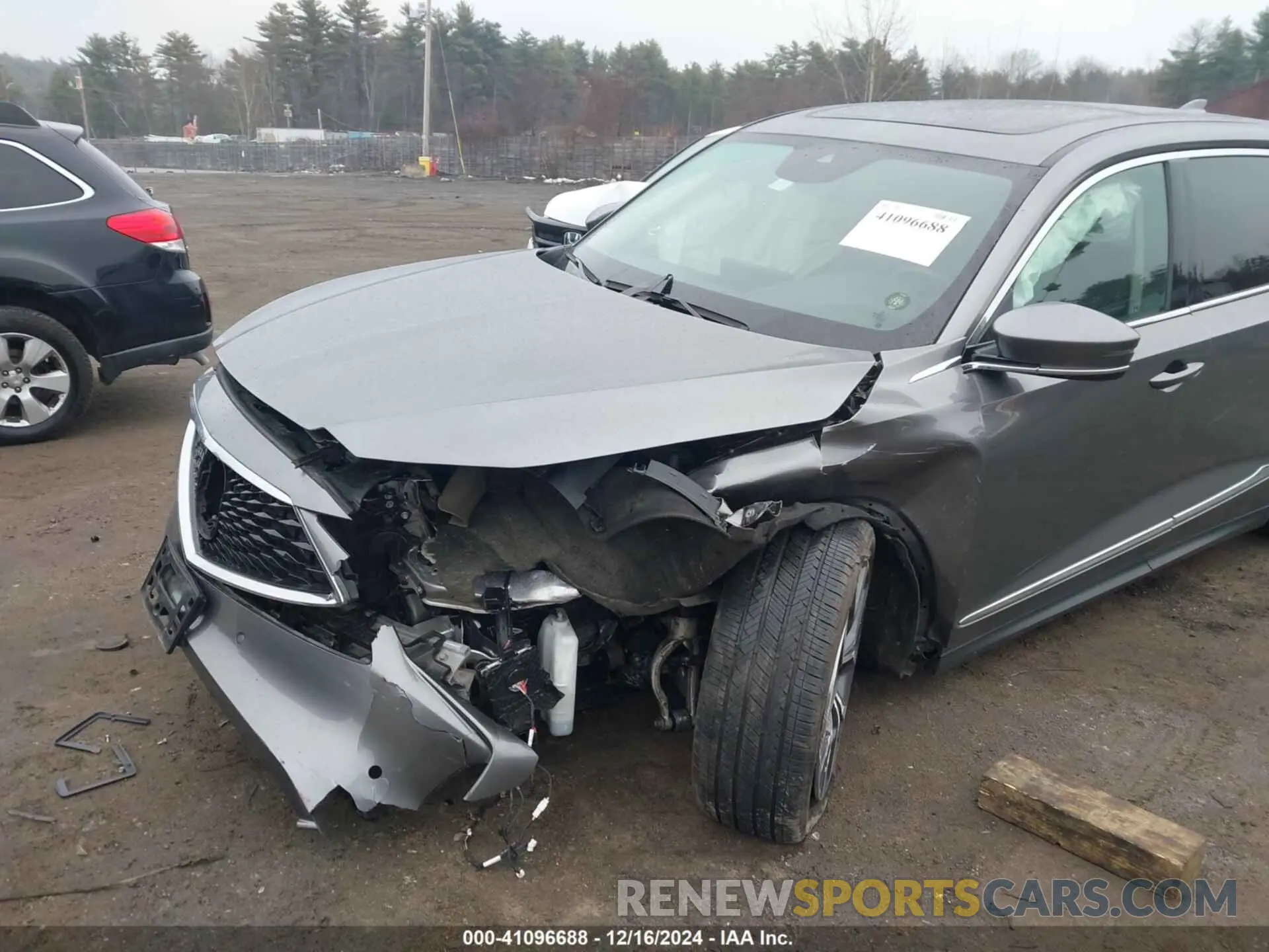 6 fotografías del automóvil dañado 5J8YE1H49PL006732 ACURA MDX 2023