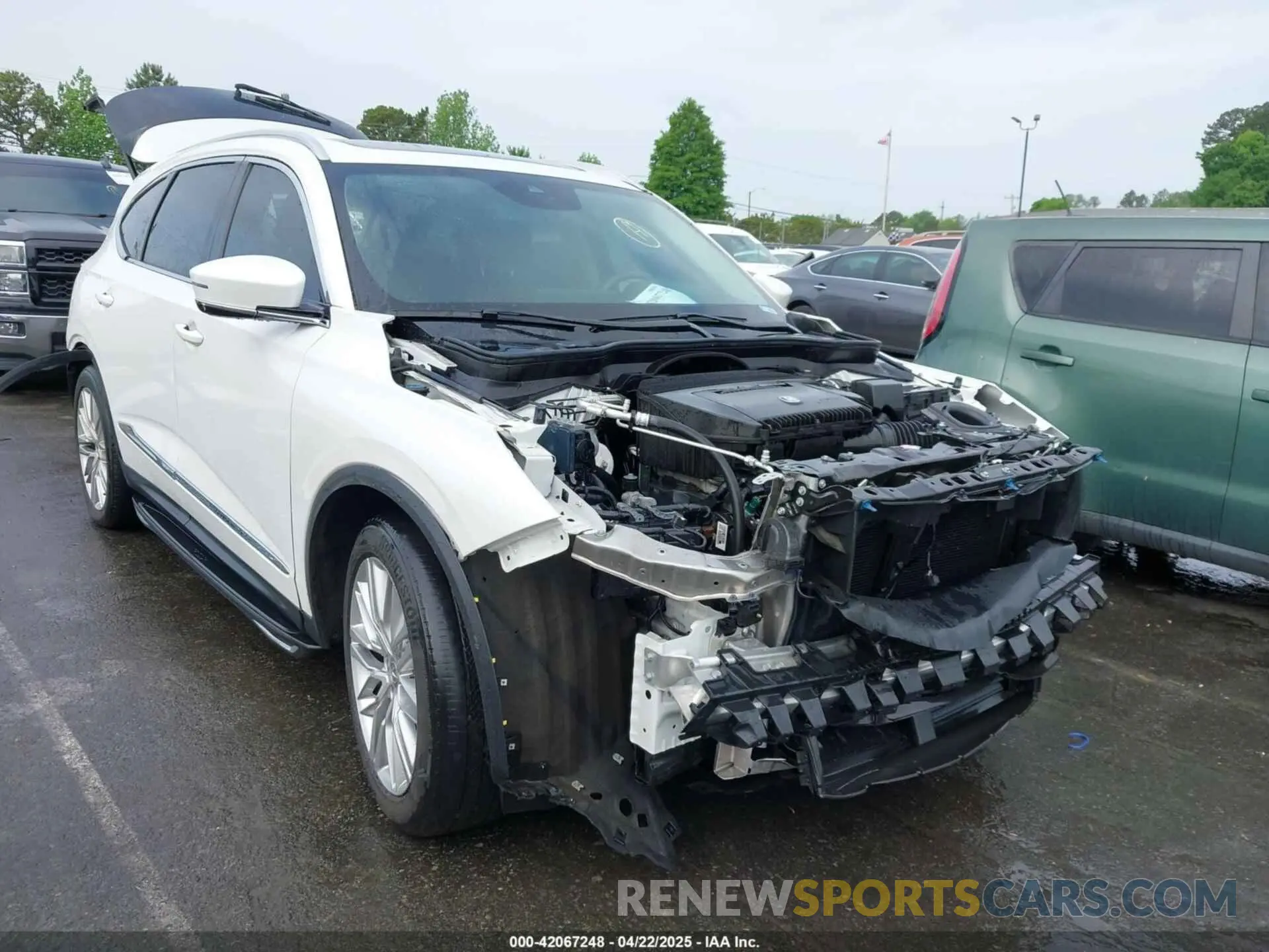 1 fotografías del automóvil dañado 5J8YE1H80PL006427 ACURA MDX 2023