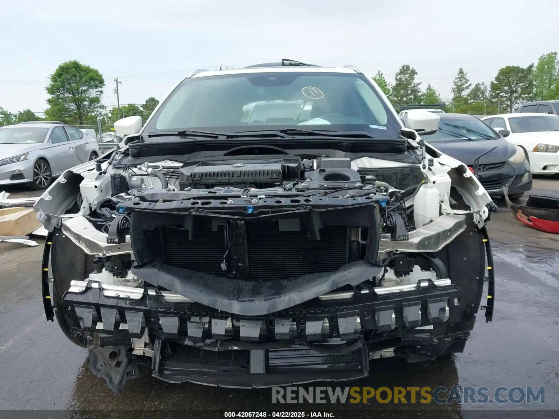 13 fotografías del automóvil dañado 5J8YE1H80PL006427 ACURA MDX 2023