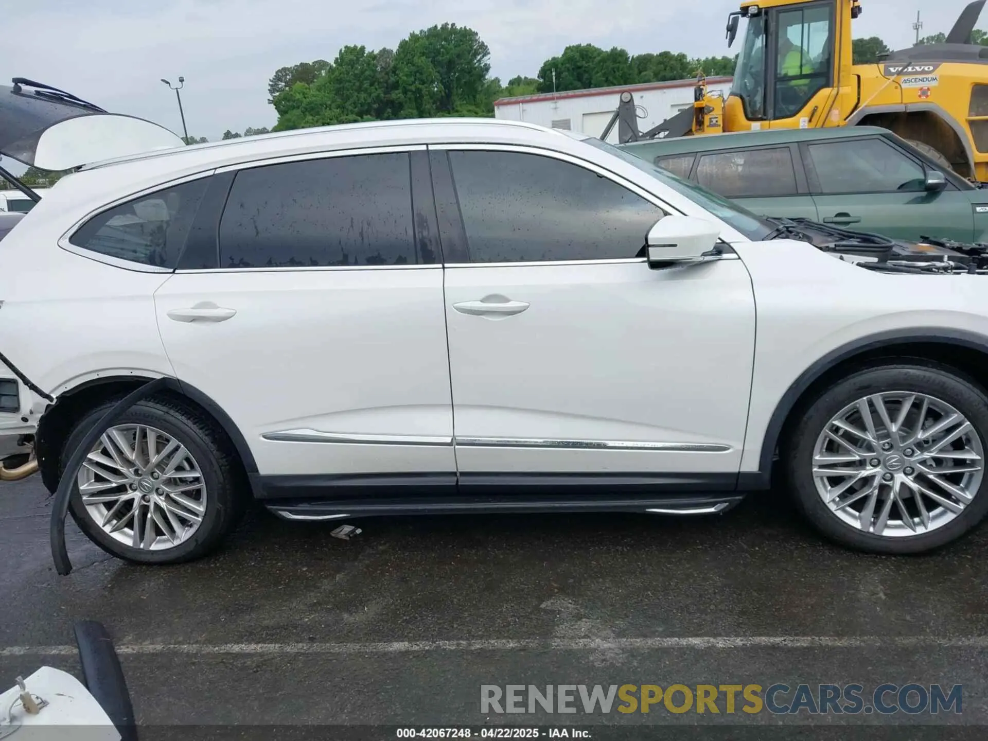 14 fotografías del automóvil dañado 5J8YE1H80PL006427 ACURA MDX 2023
