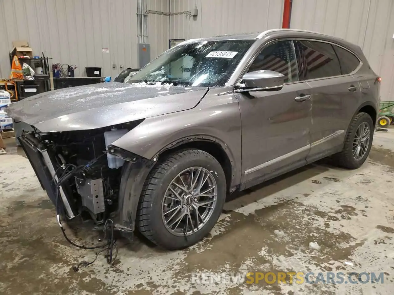1 fotografías del automóvil dañado 5J8YE1H80PL038519 ACURA MDX 2023
