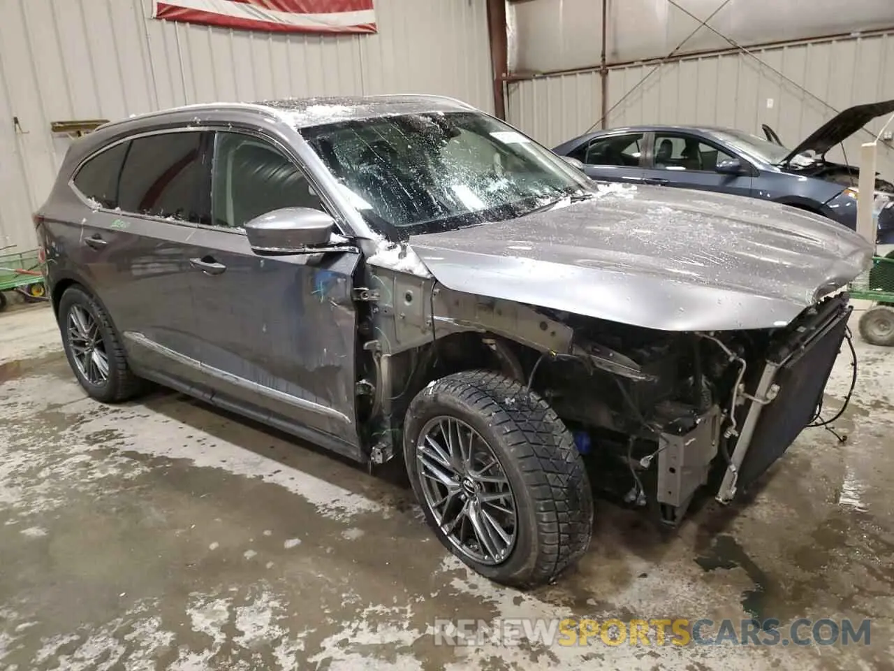 4 fotografías del automóvil dañado 5J8YE1H80PL038519 ACURA MDX 2023