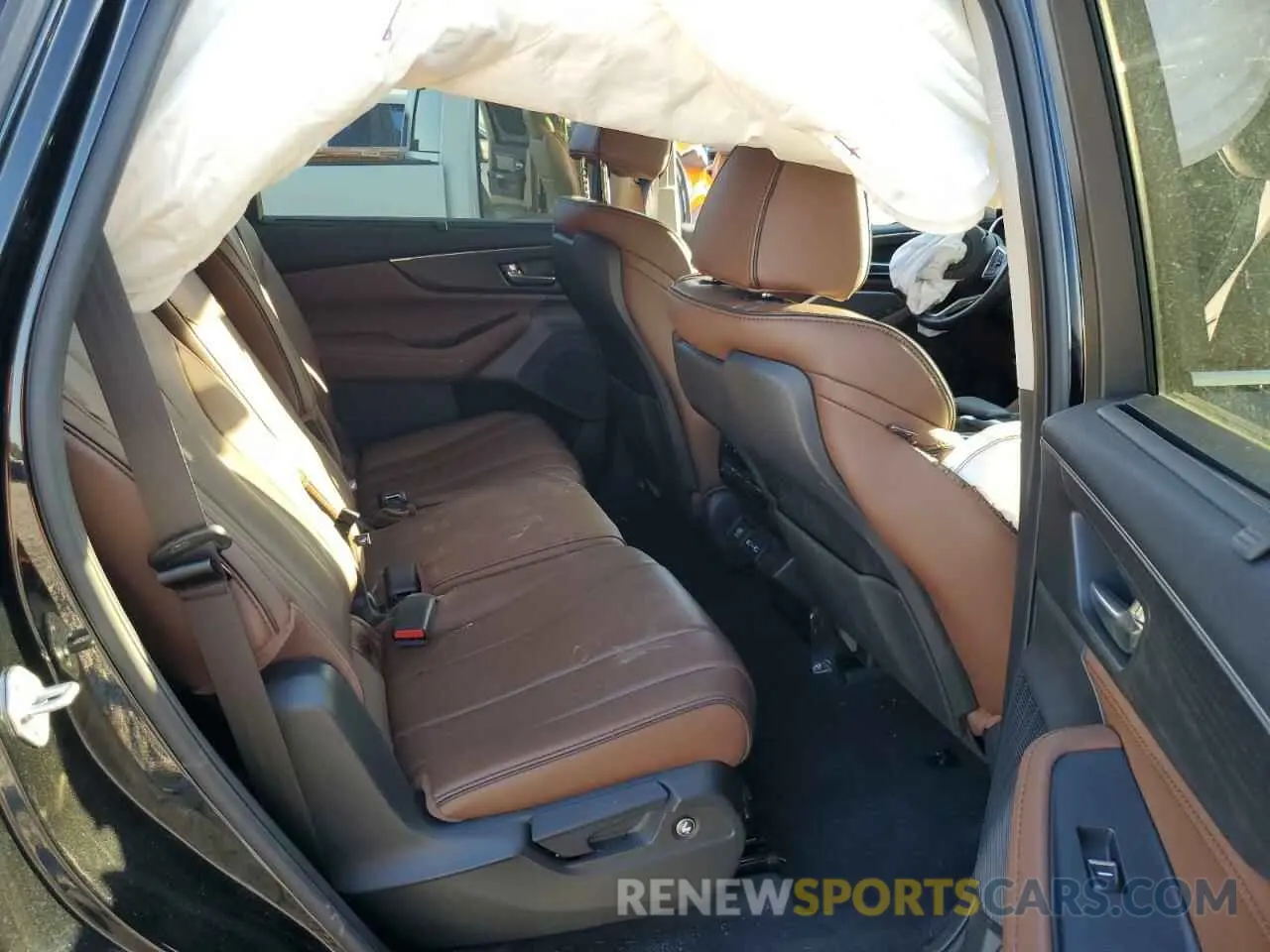 10 fotografías del automóvil dañado 5J8YE1H81PL036472 ACURA MDX 2023