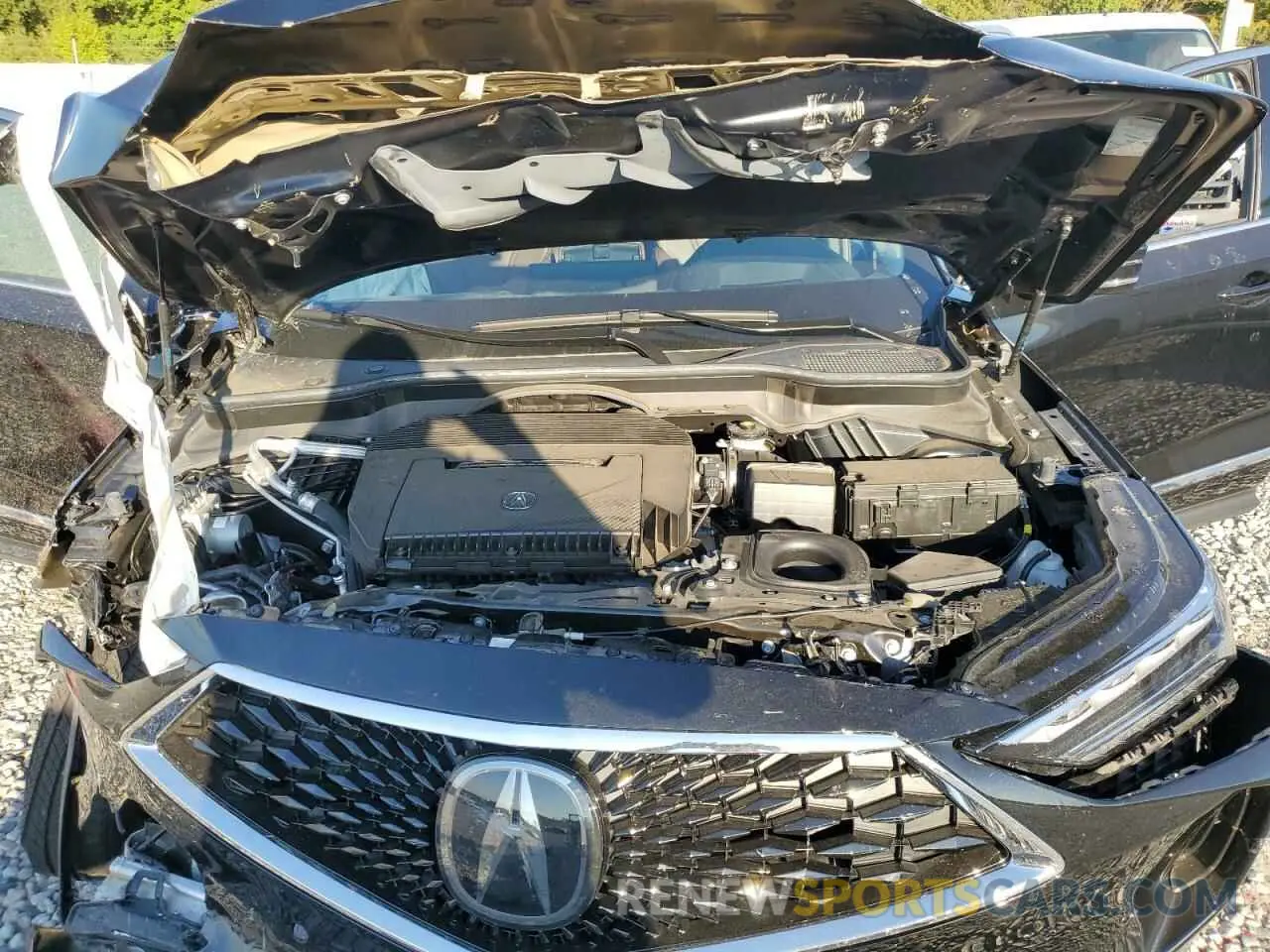 11 fotografías del automóvil dañado 5J8YE1H81PL036472 ACURA MDX 2023