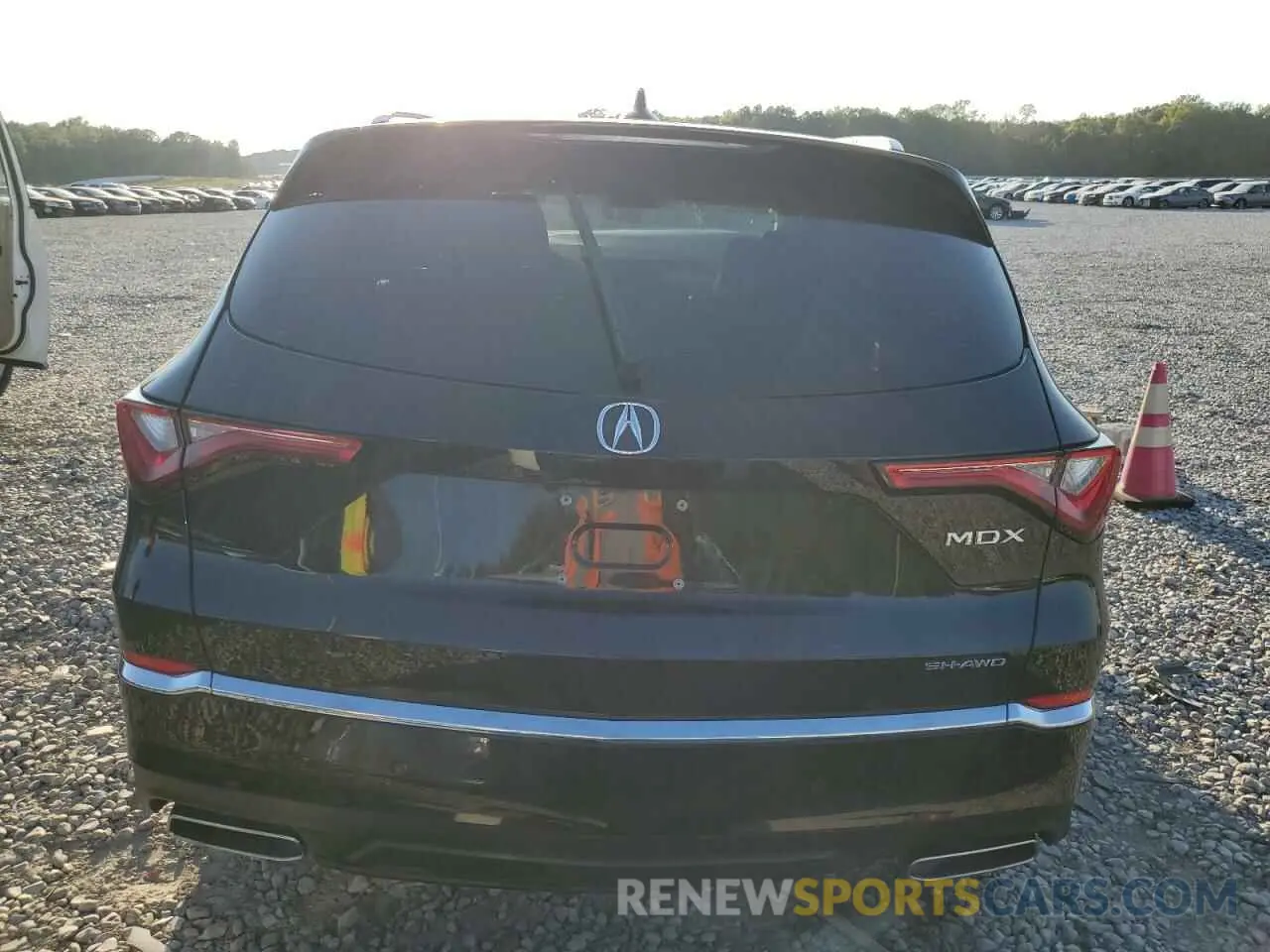 6 fotografías del automóvil dañado 5J8YE1H81PL036472 ACURA MDX 2023