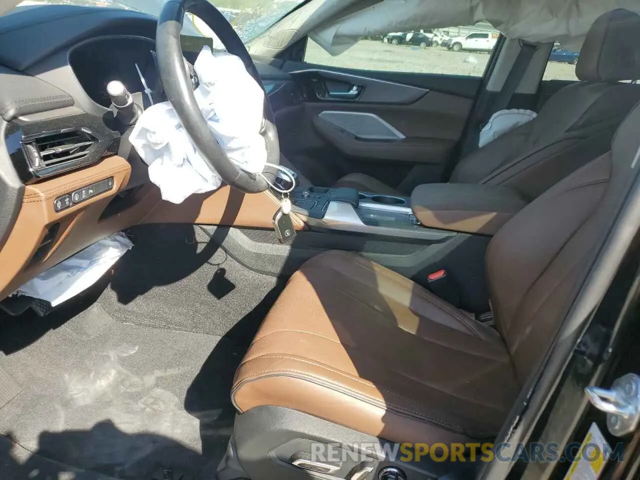 7 fotografías del automóvil dañado 5J8YE1H81PL036472 ACURA MDX 2023