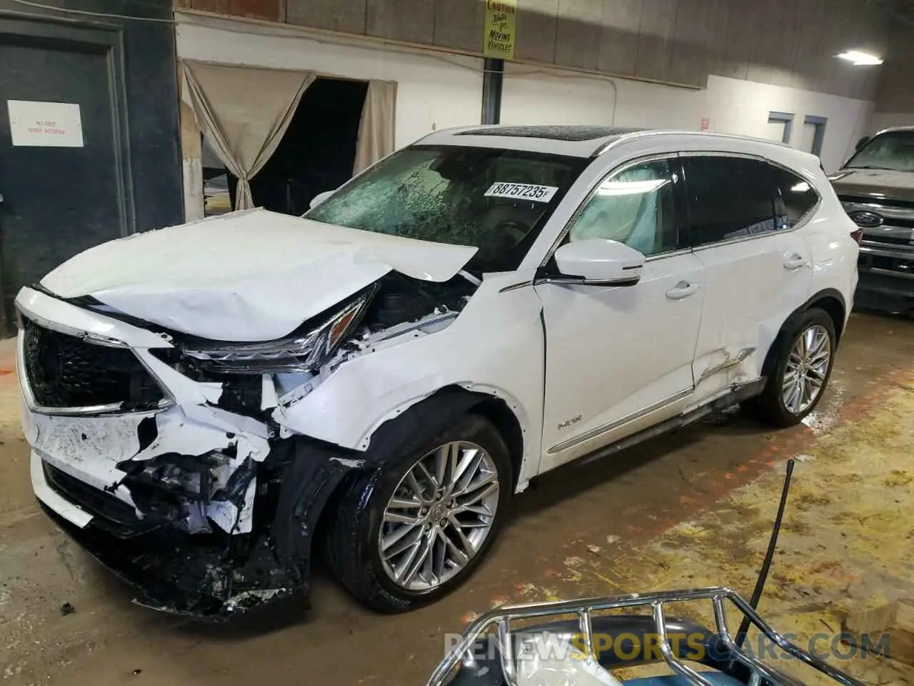 1 fotografías del automóvil dañado 5J8YE1H82PL024699 ACURA MDX 2023