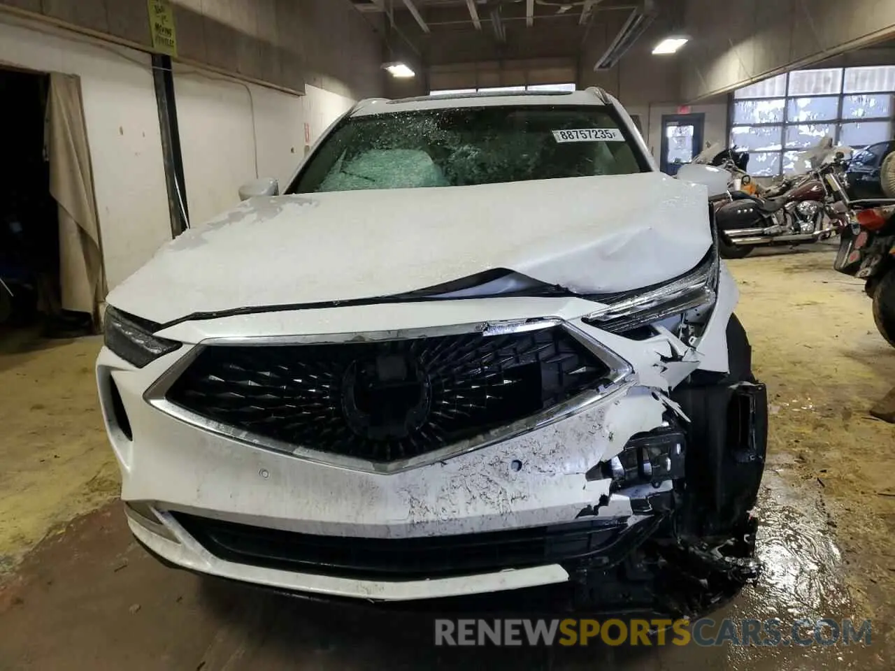 5 fotografías del automóvil dañado 5J8YE1H82PL024699 ACURA MDX 2023