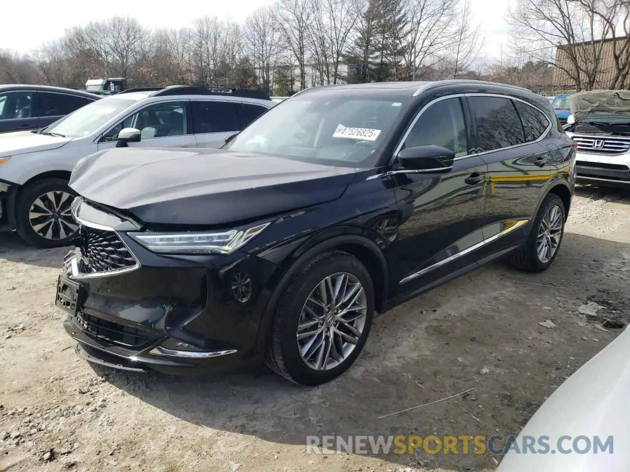 1 fotografías del automóvil dañado 5J8YE1H84PL018077 ACURA MDX 2023