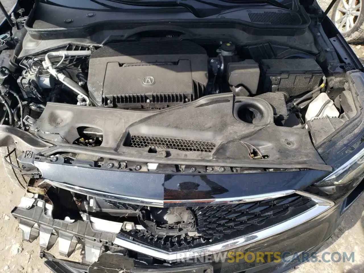 12 fotografías del automóvil dañado 5J8YE1H84PL018077 ACURA MDX 2023