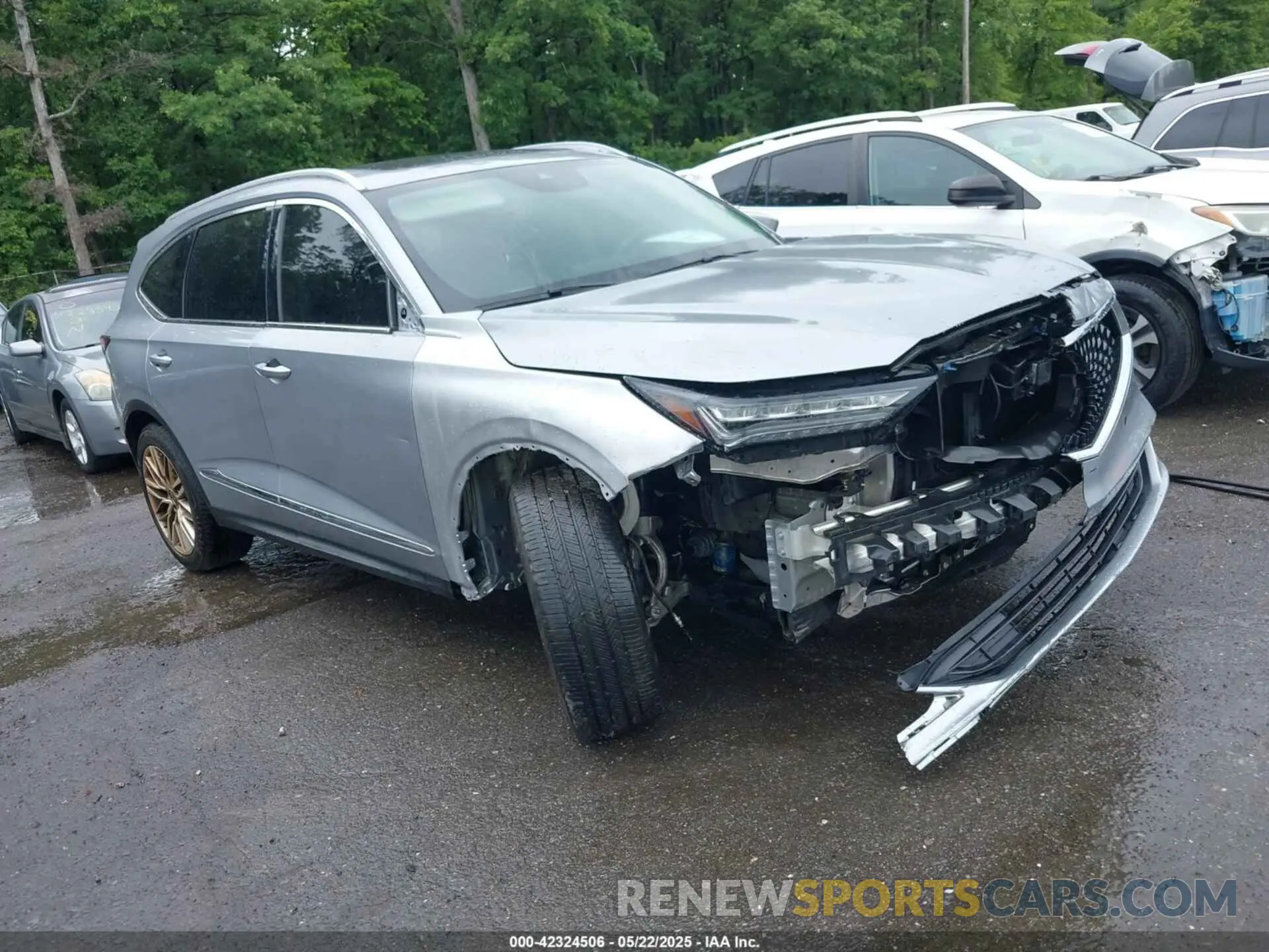 1 fotografías del automóvil dañado 5J8YE1H89PL032315 ACURA MDX 2023