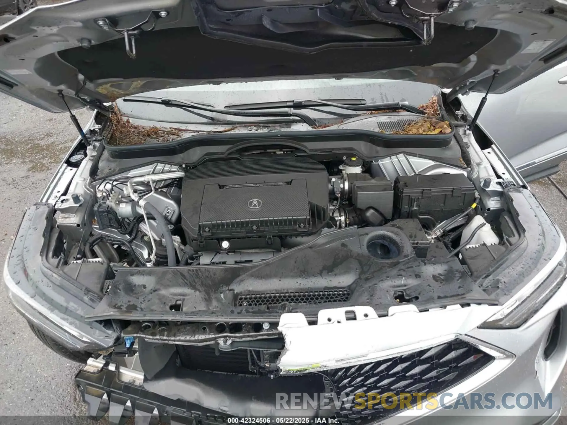 10 fotografías del automóvil dañado 5J8YE1H89PL032315 ACURA MDX 2023