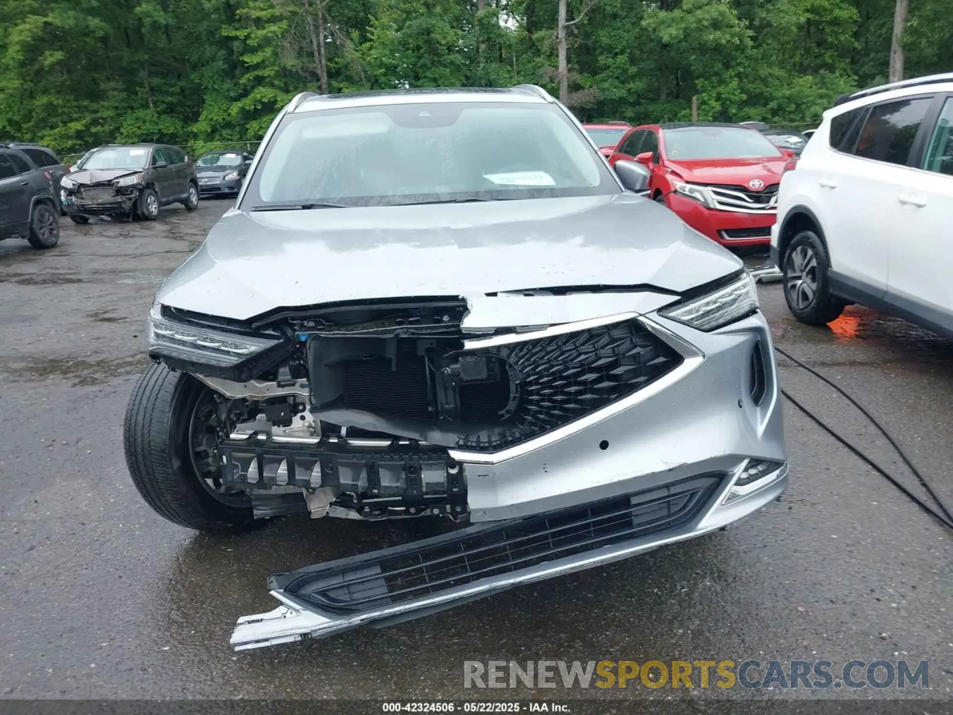 11 fotografías del automóvil dañado 5J8YE1H89PL032315 ACURA MDX 2023