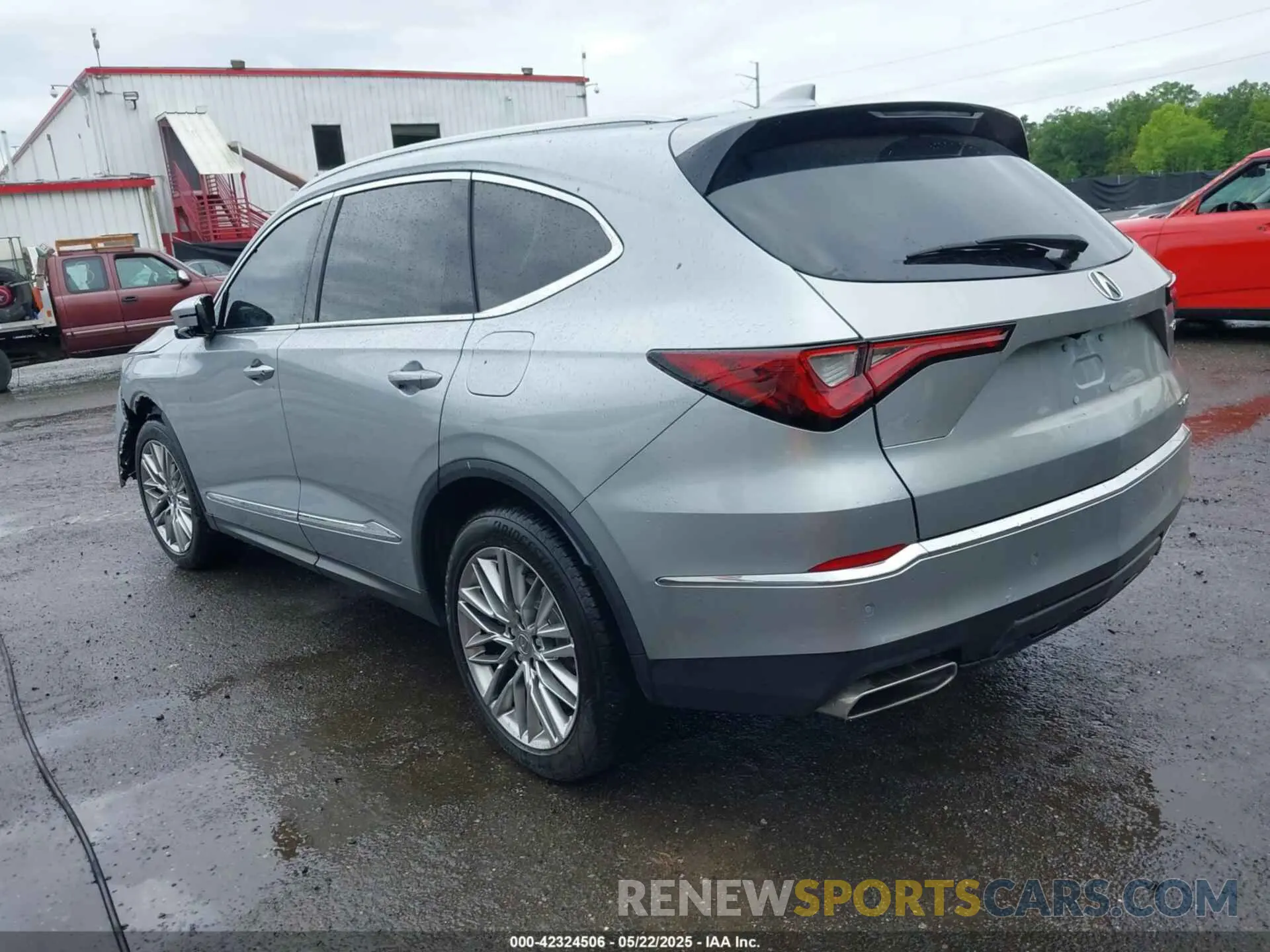 3 fotografías del automóvil dañado 5J8YE1H89PL032315 ACURA MDX 2023