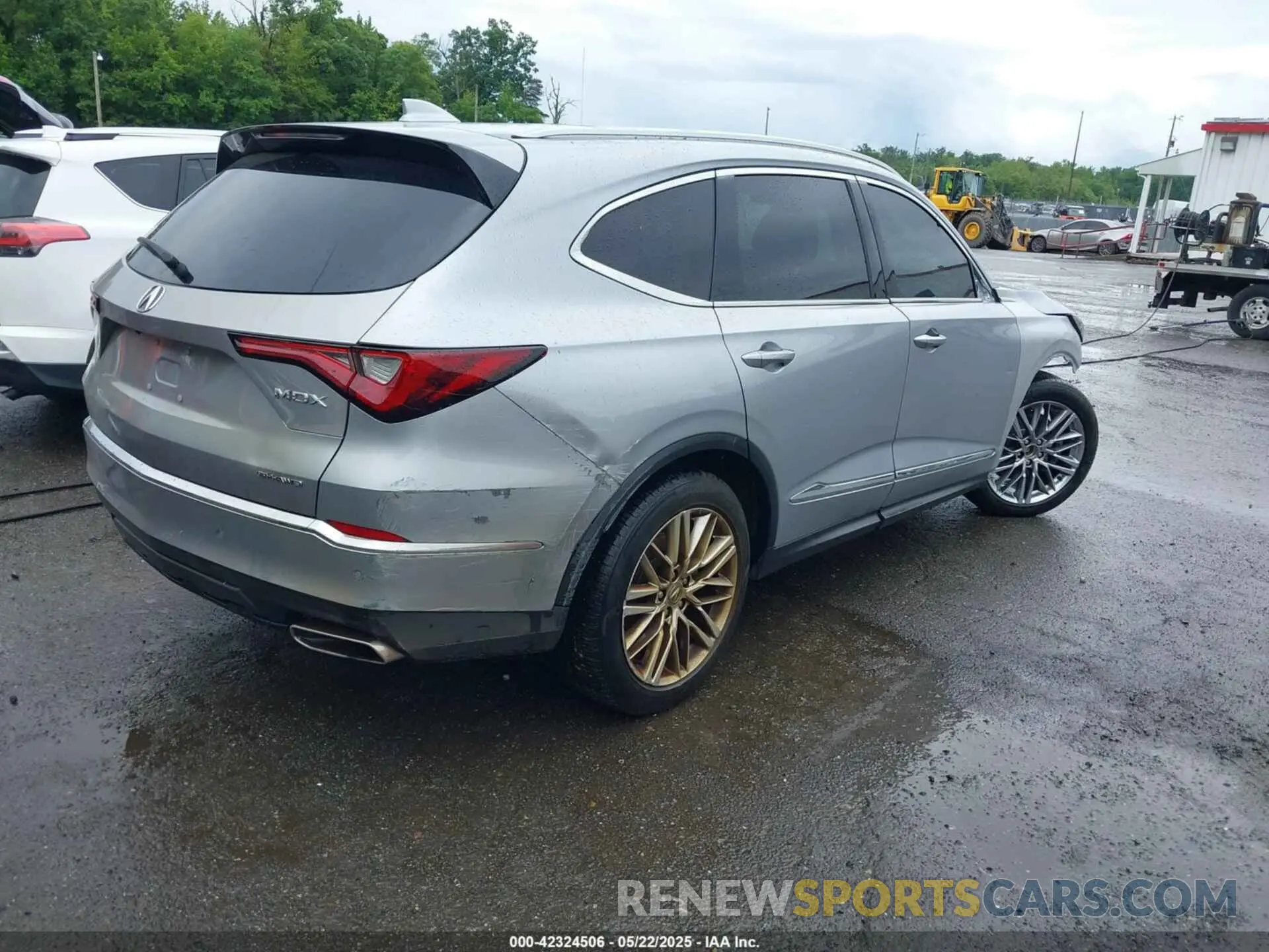4 fotografías del automóvil dañado 5J8YE1H89PL032315 ACURA MDX 2023