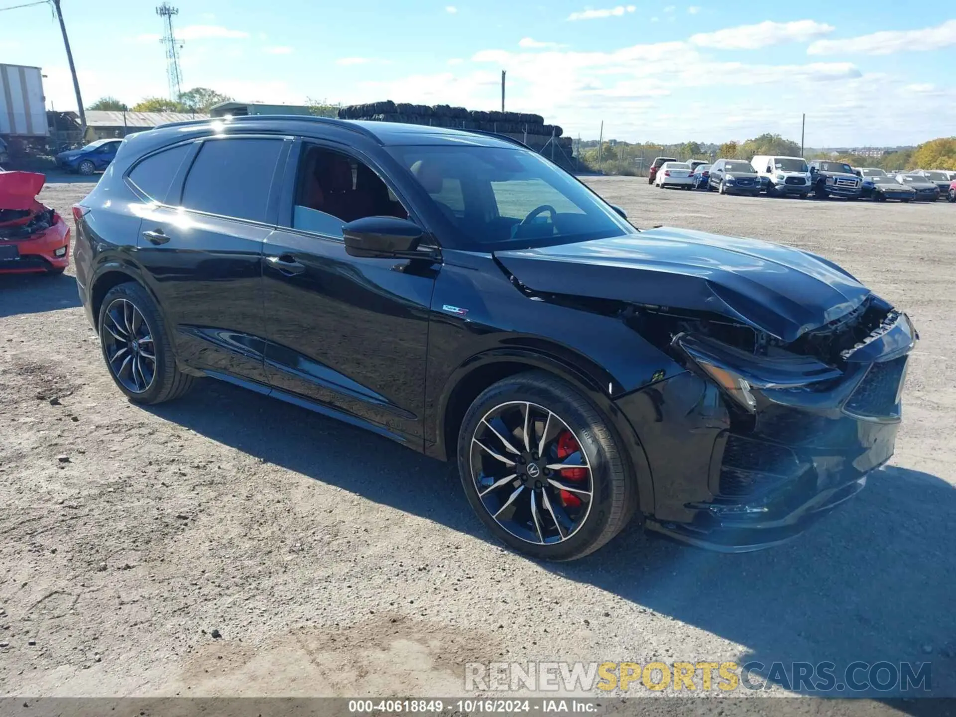 1 fotografías del automóvil dañado 5J8YD8H8XRL002562 ACURA MDX 2024