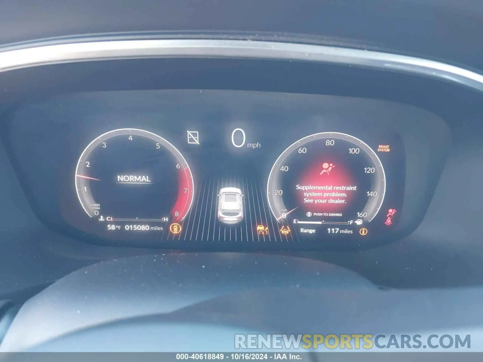 7 fotografías del automóvil dañado 5J8YD8H8XRL002562 ACURA MDX 2024
