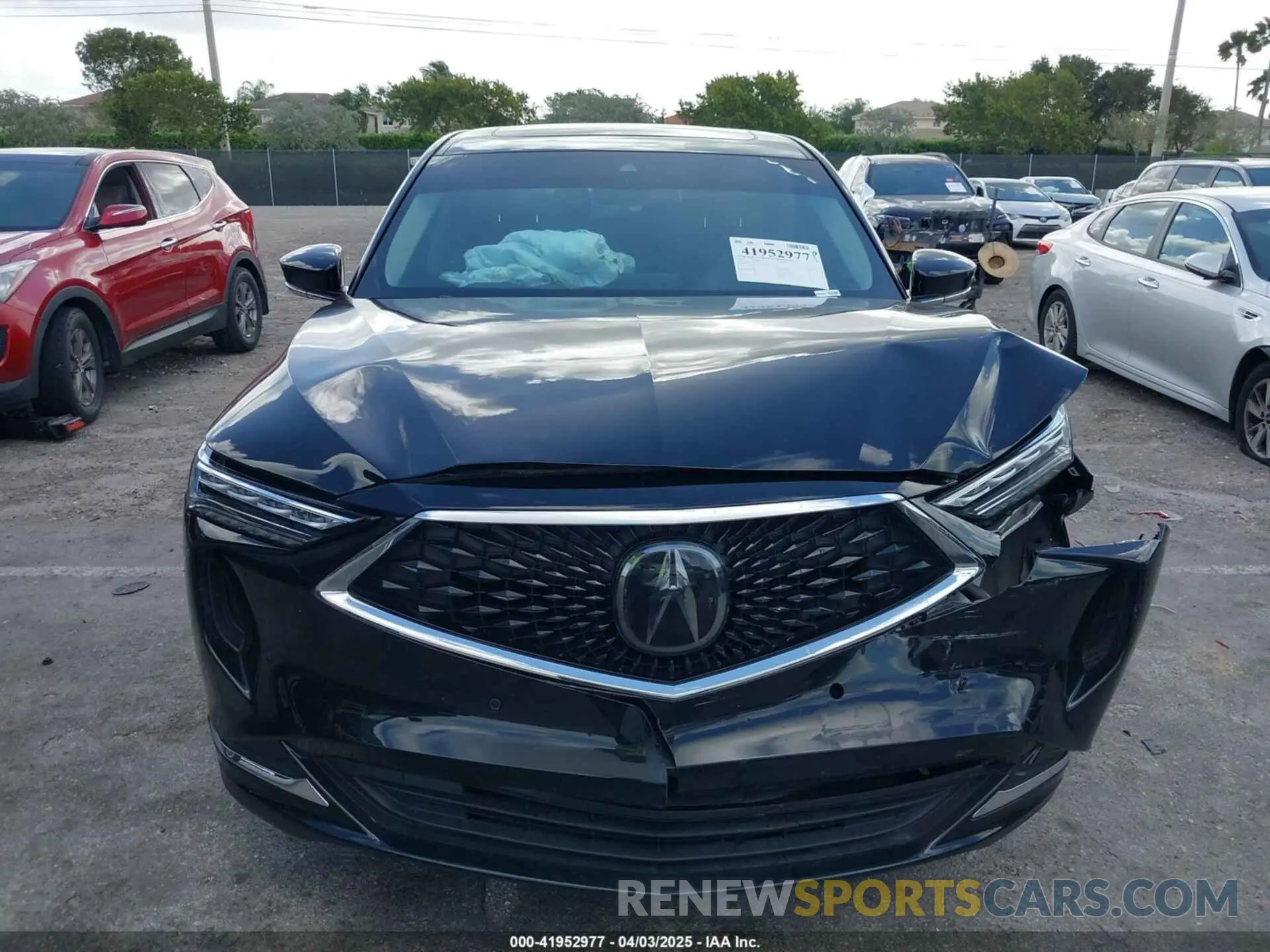 12 fotografías del automóvil dañado 5J8YD9H42RL002395 ACURA MDX 2024