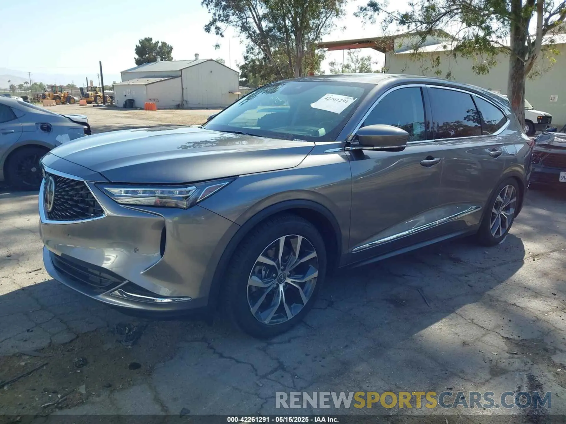 2 fotografías del automóvil dañado 5J8YD9H42RL005765 ACURA MDX 2024