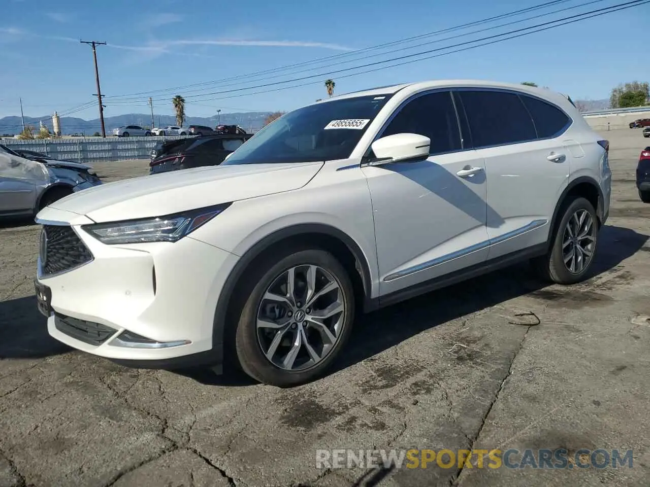 1 fotografías del automóvil dañado 5J8YD9H48RL004183 ACURA MDX 2024