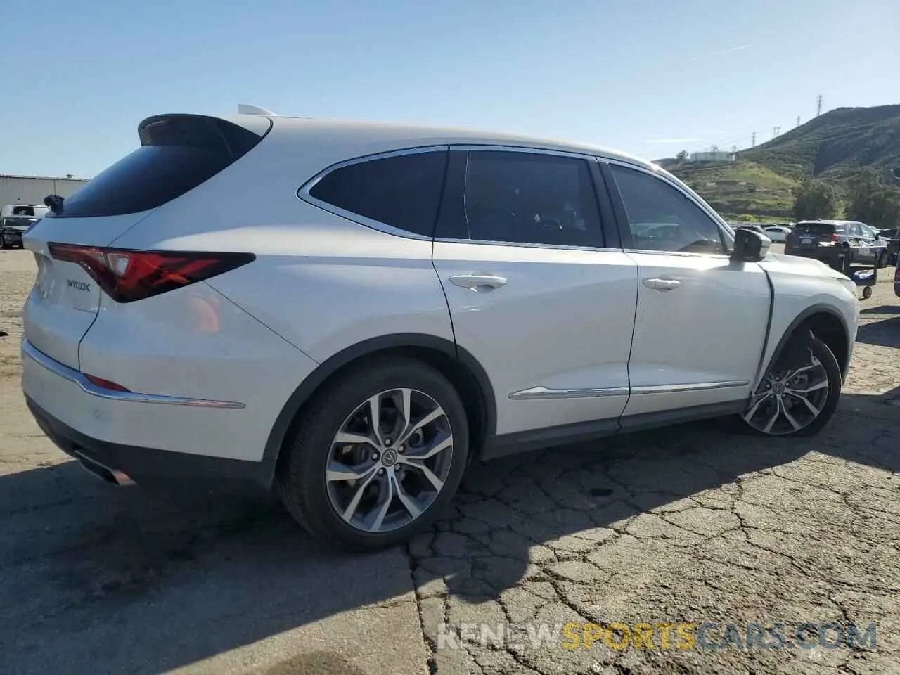 3 fotografías del automóvil dañado 5J8YD9H48RL004183 ACURA MDX 2024