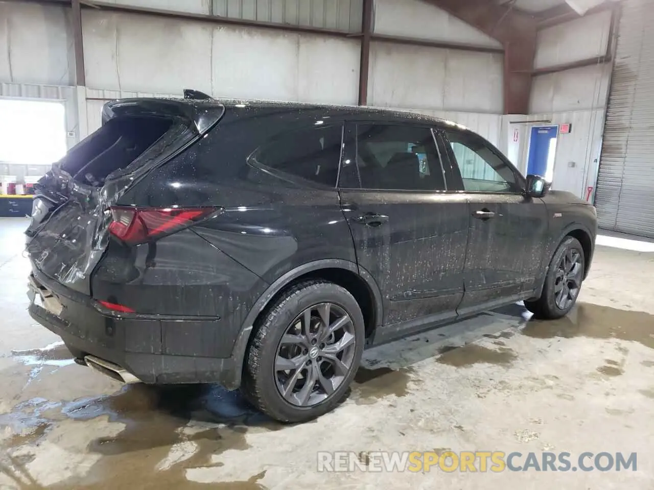 3 fotografías del automóvil dañado 5J8YE1H02RL014123 ACURA MDX 2024