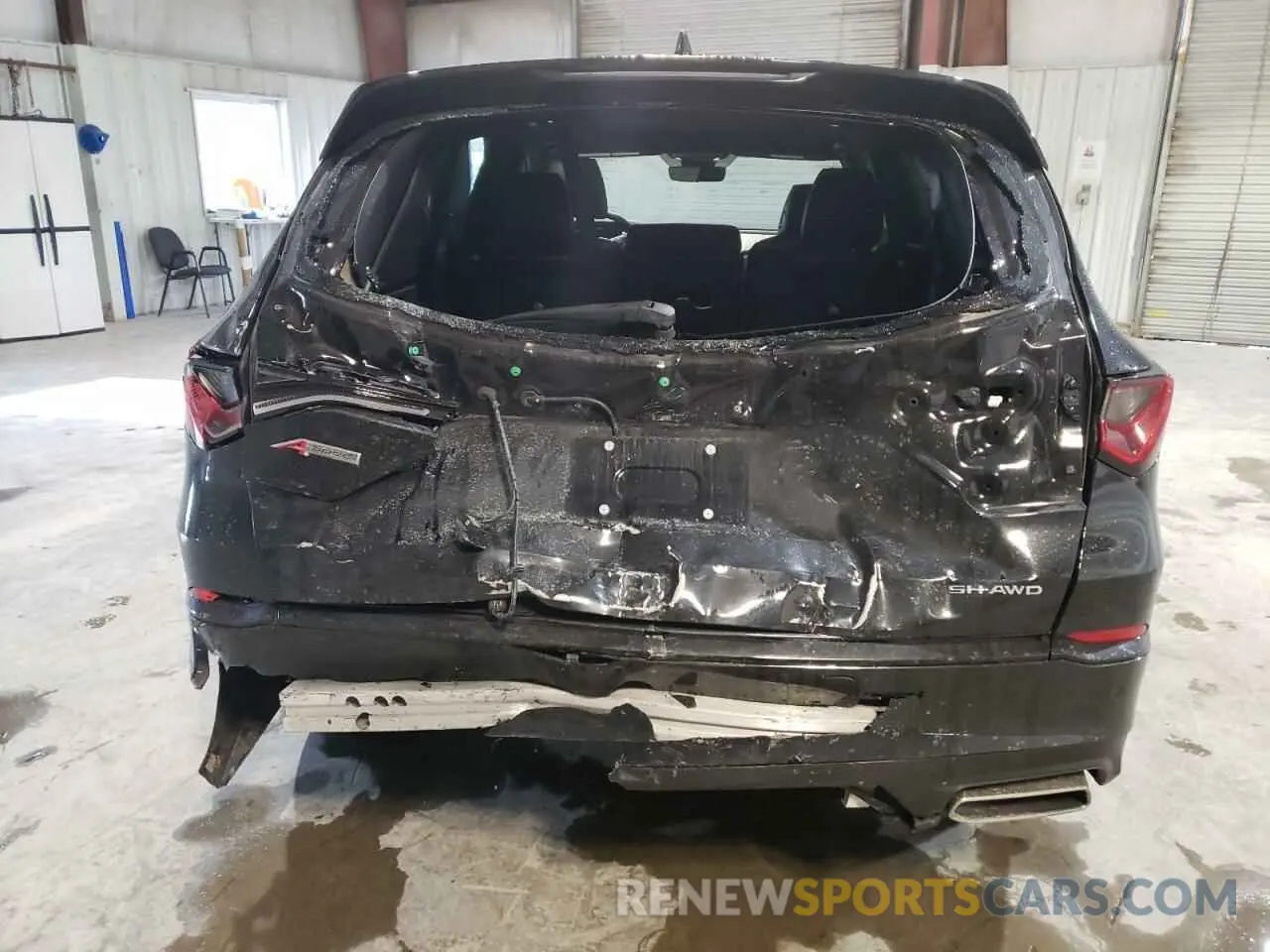 6 fotografías del automóvil dañado 5J8YE1H02RL014123 ACURA MDX 2024