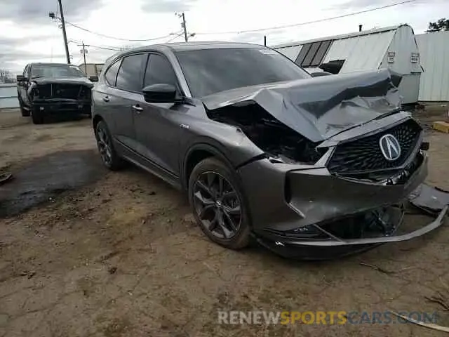 11 fotografías del automóvil dañado 5J8YE1H02RL016907 ACURA MDX 2024