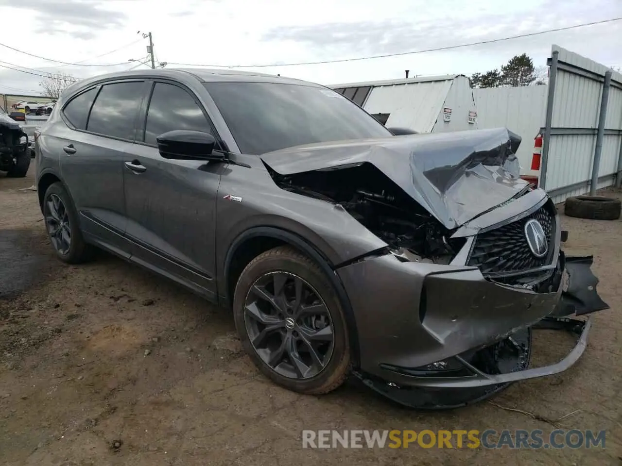 4 fotografías del automóvil dañado 5J8YE1H02RL016907 ACURA MDX 2024