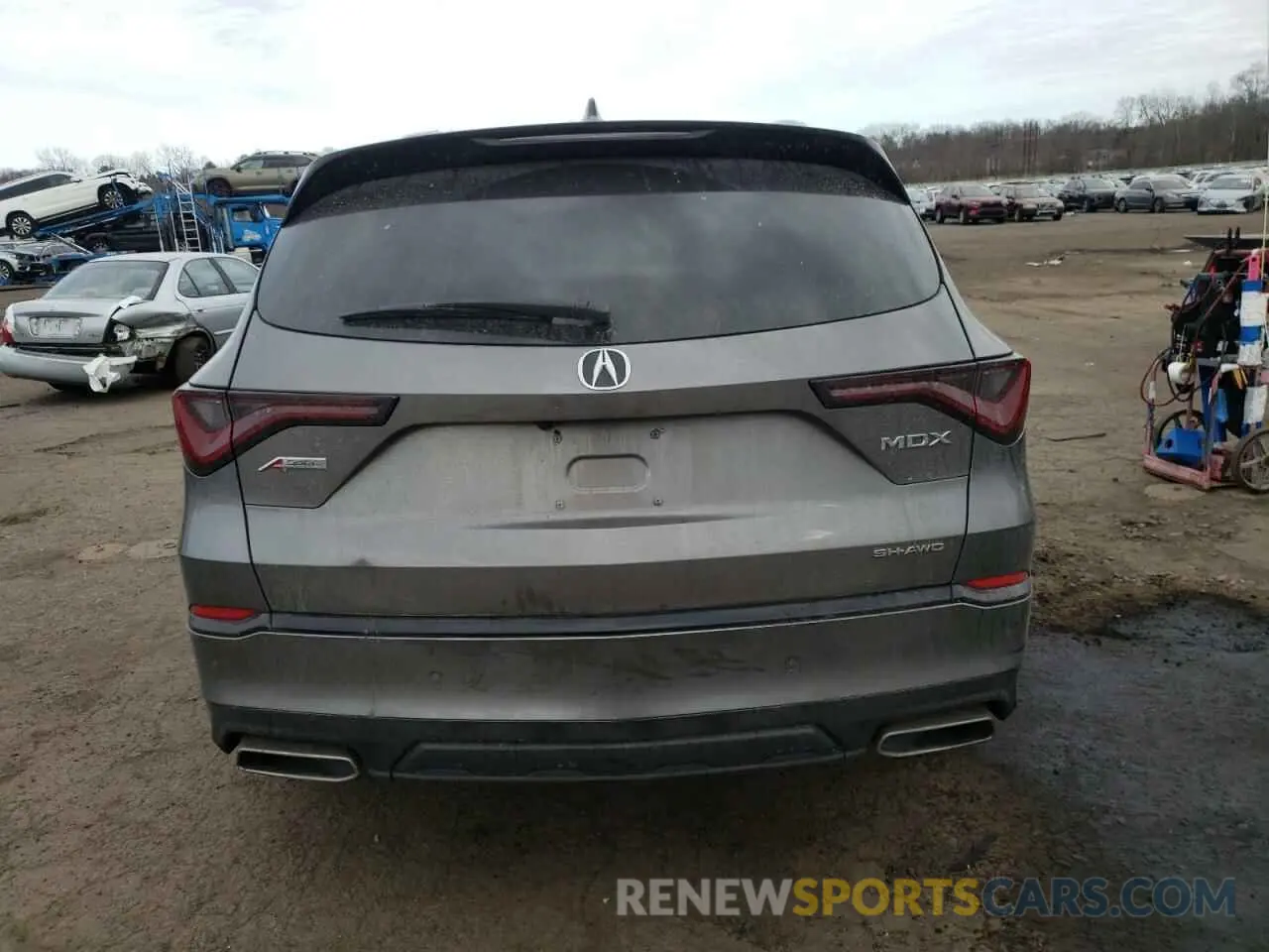 6 fotografías del automóvil dañado 5J8YE1H02RL016907 ACURA MDX 2024