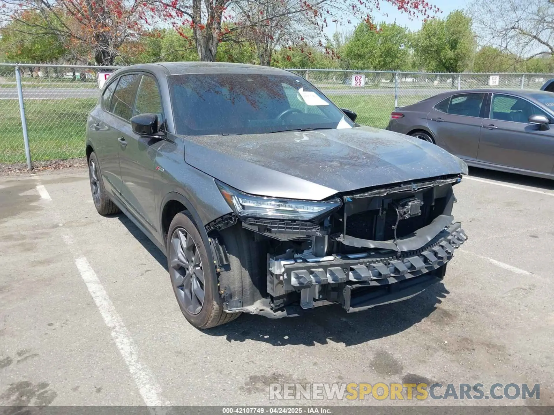 1 fotografías del automóvil dañado 5J8YE1H03RL020657 ACURA MDX 2024