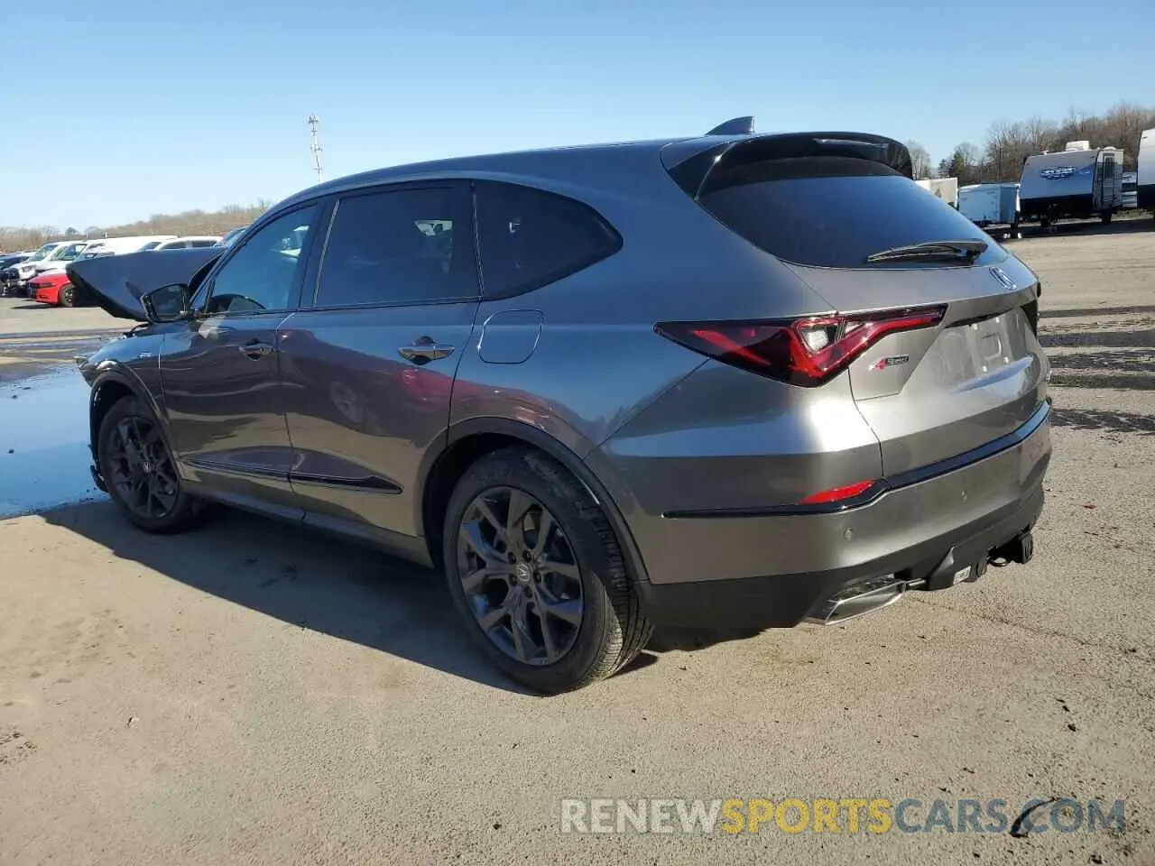 2 fotografías del automóvil dañado 5J8YE1H04RL019730 ACURA MDX 2024