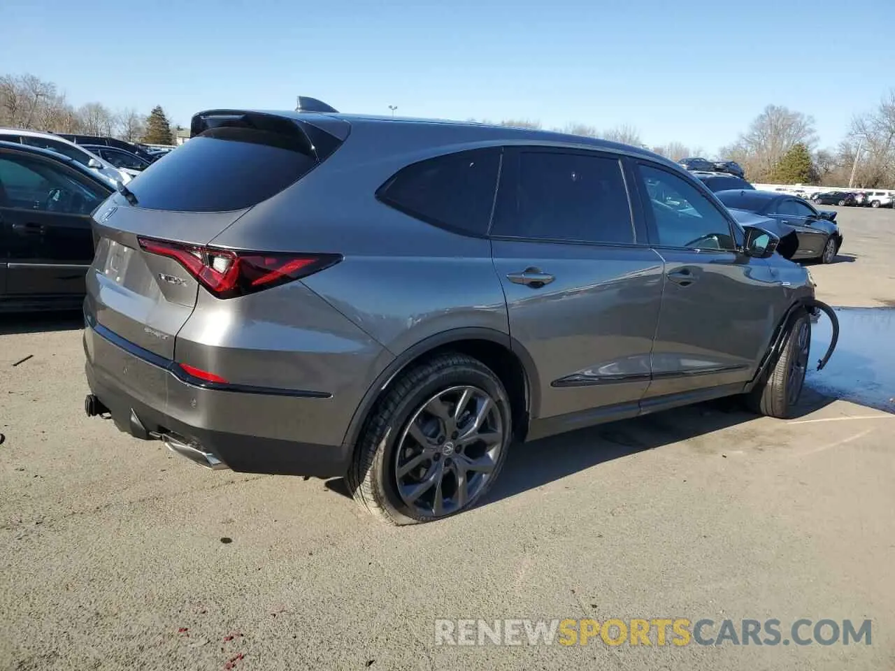 3 fotografías del automóvil dañado 5J8YE1H04RL019730 ACURA MDX 2024