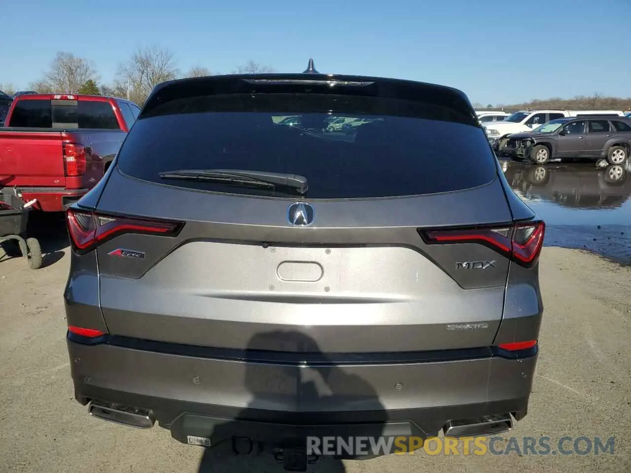6 fotografías del automóvil dañado 5J8YE1H04RL019730 ACURA MDX 2024